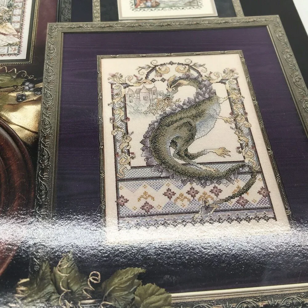 Dimensions The Enchanter Magical 25 Patterns Mythical Counted Cross Stitch Books